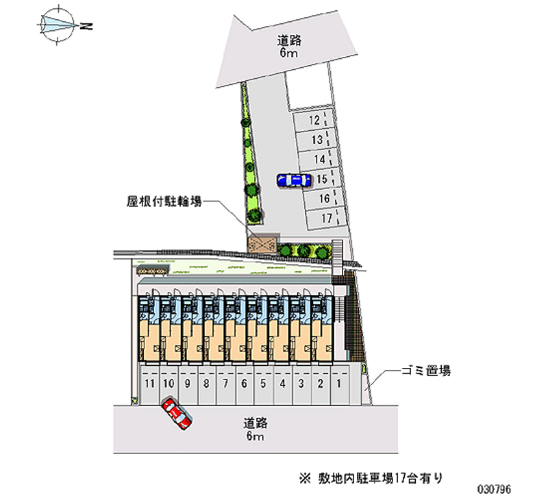 30796月租停车场