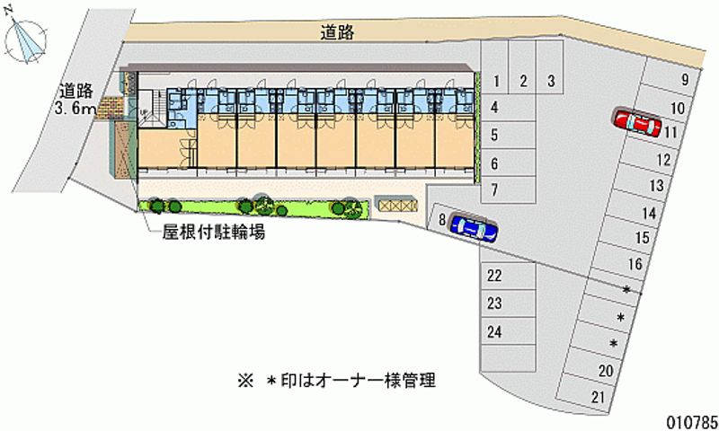 レオパレスＤｒｅａｍ 月極駐車場