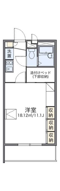 レオパレスＹ．Ｅ．Ｍ 間取り図