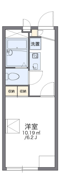 レオパレスＭ　Ｂ　Ｍ 間取り図