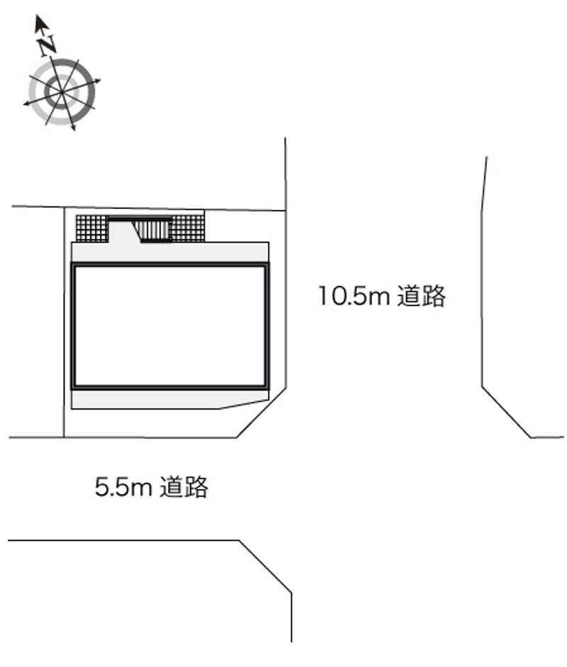 レオパレスナニワシティー 配置図