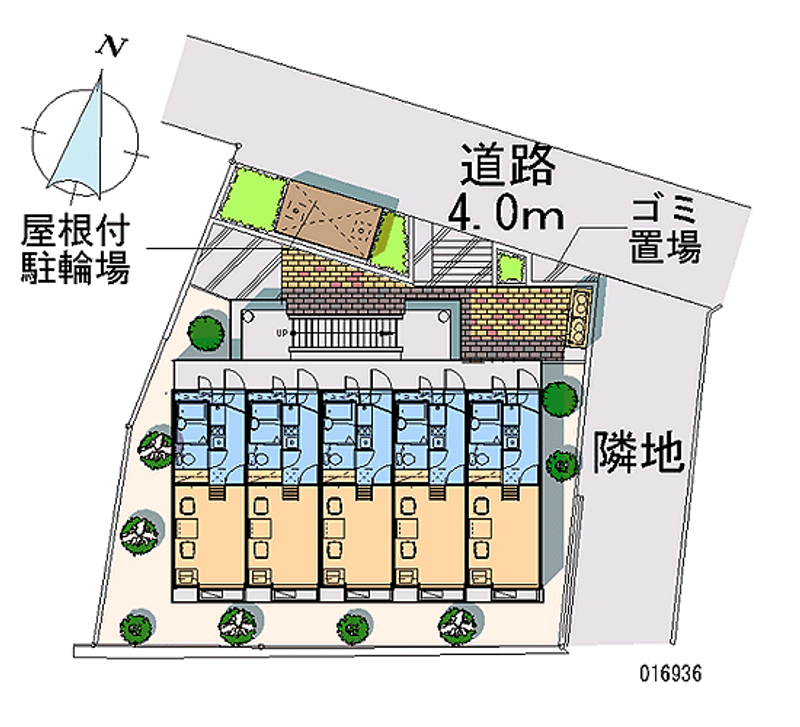 レオパレス川島 区画図