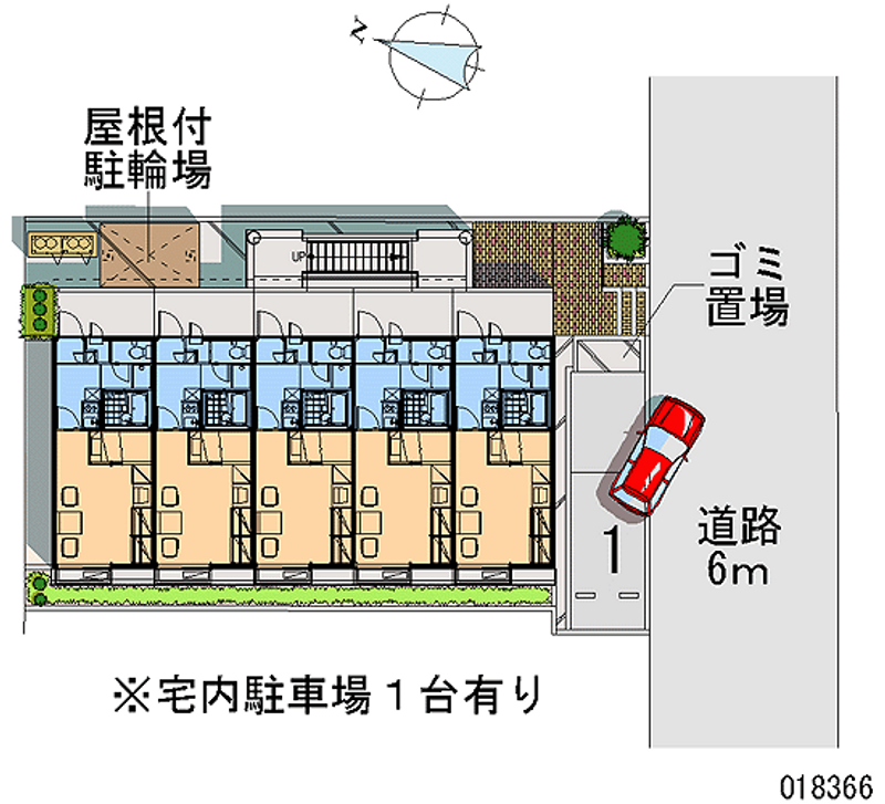 レオパレスＴＵＢＡＳＡ 区画図