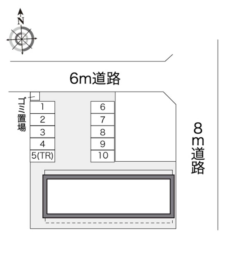 レオパレスハル 配置図