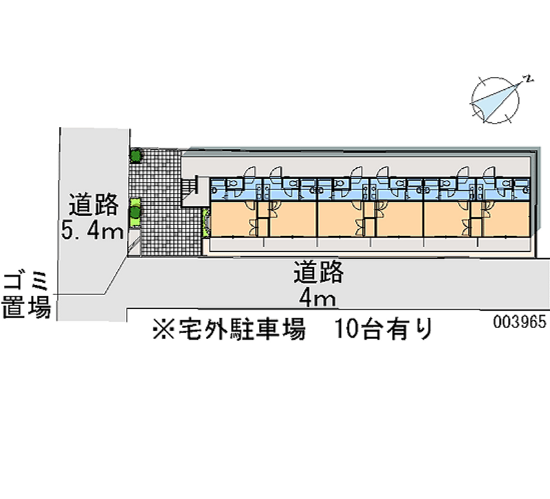レオパレス下松 区画図