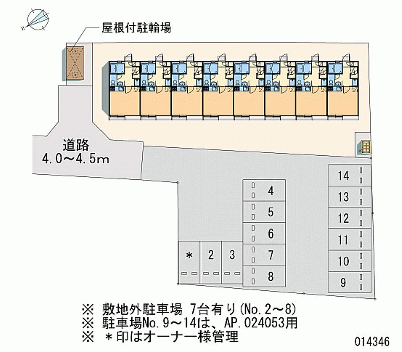 14346月租停车场