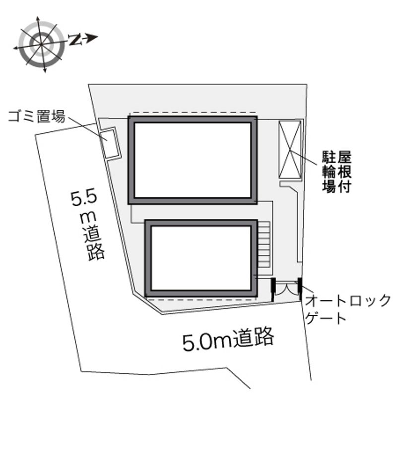 レオパレスシリウス 配置図
