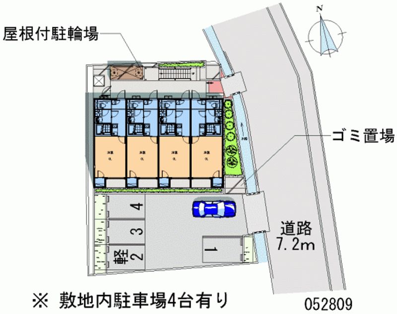 レオネクストアライズ 月極駐車場