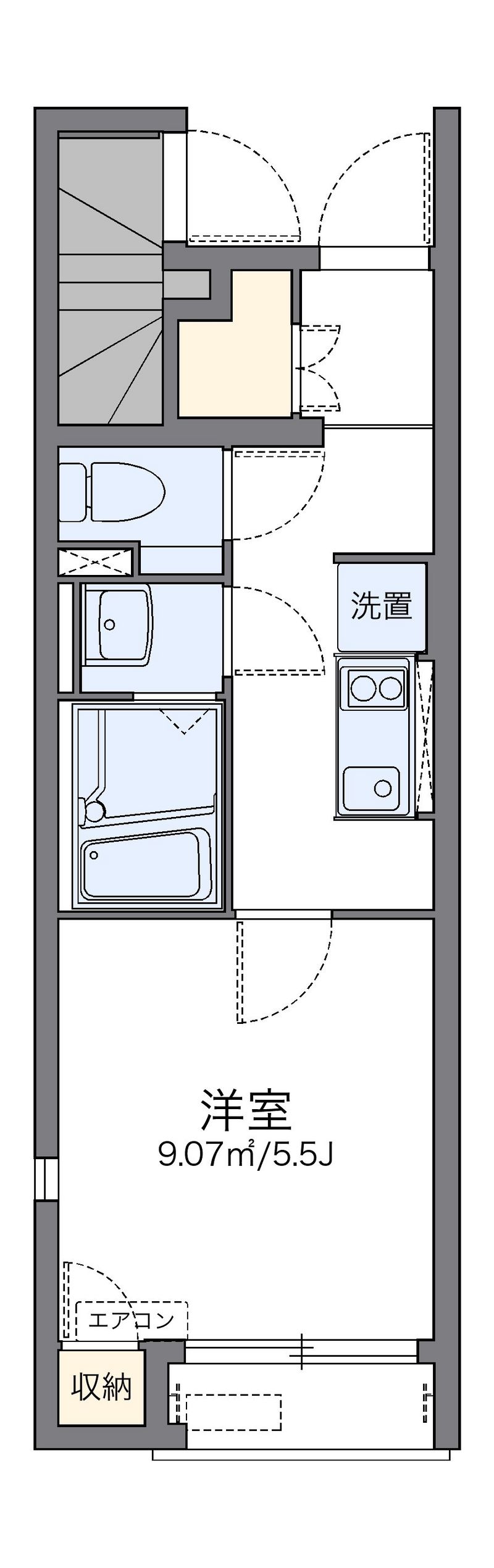 レオネクストすみれ 間取図