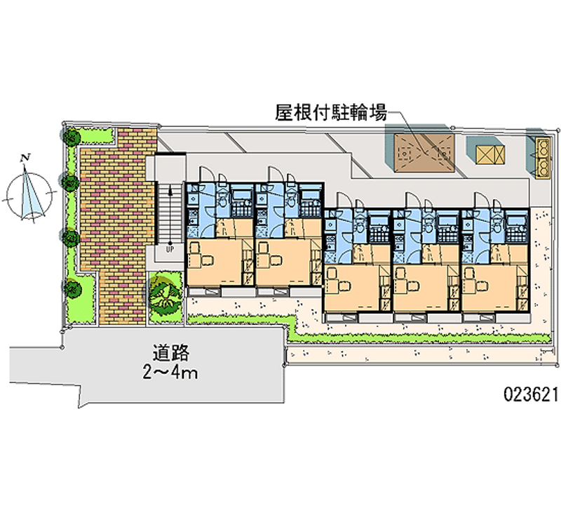 レオパレスＥＸ 区画図