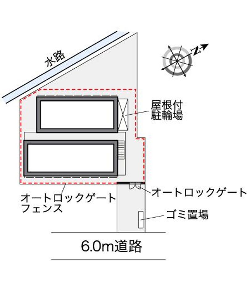 レオパレスマムトープ 配置図