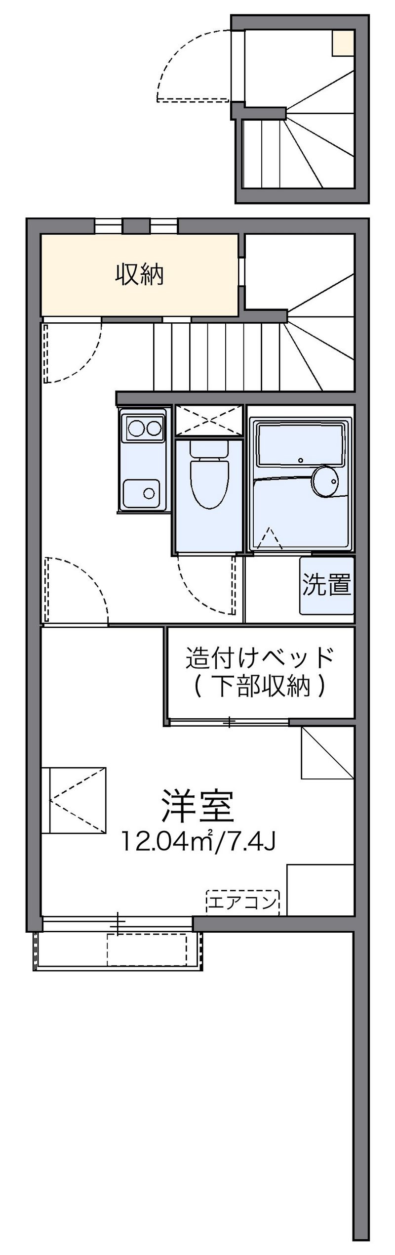 LEONEXT Sazanka Floor plan