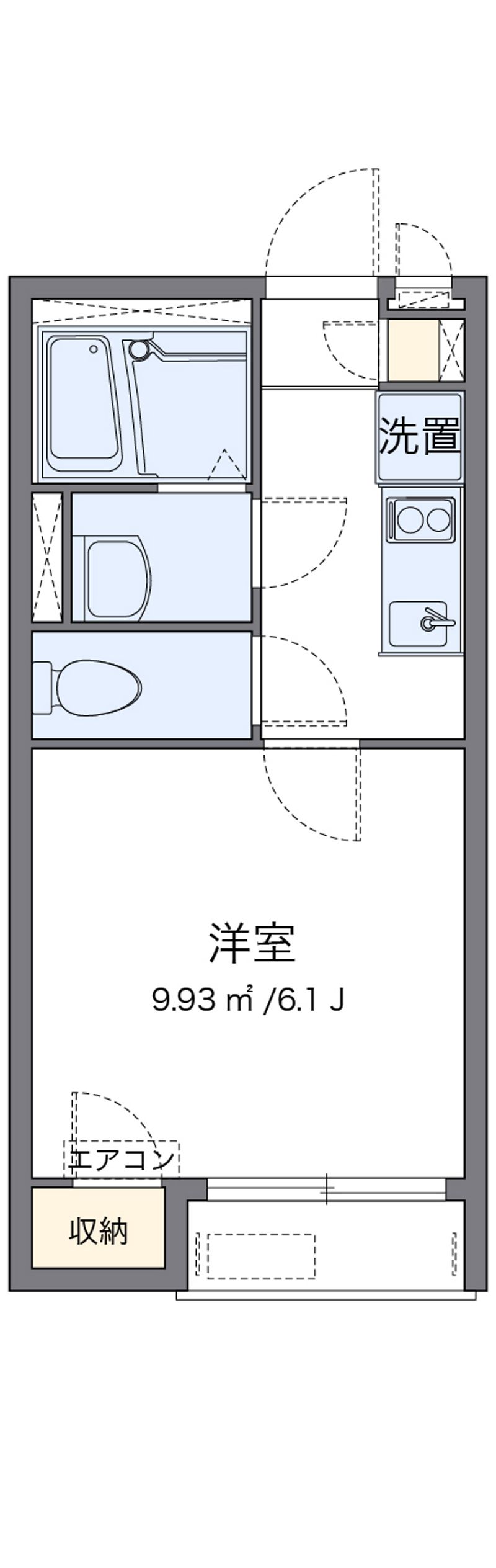 レオネクスト幸良Ⅲ 間取図