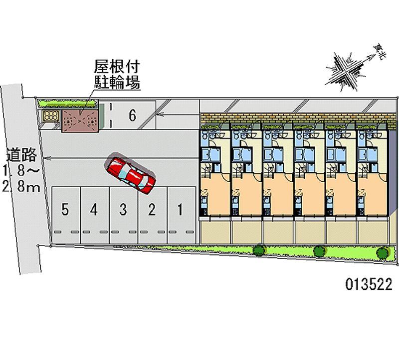 13522月租停车场