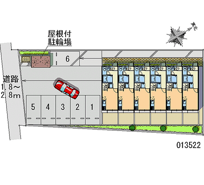 13522 Monthly parking lot