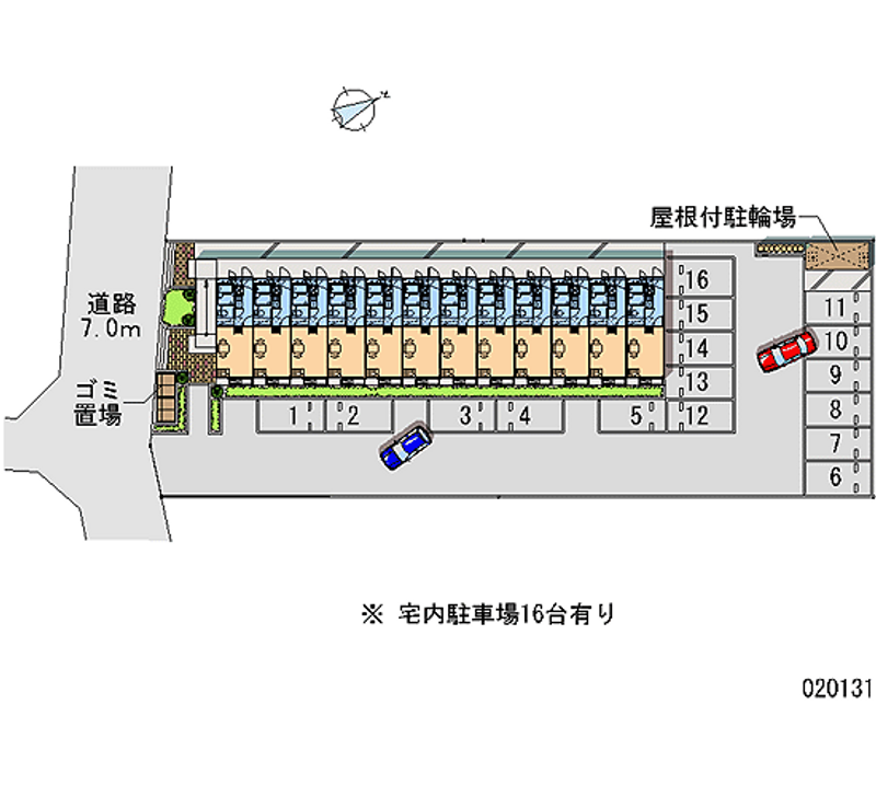 20131 Monthly parking lot