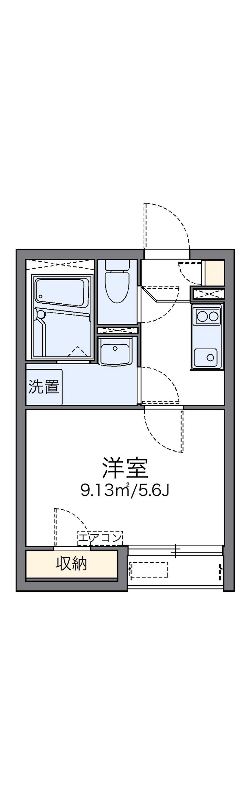 レオネクストソレイユ松原 間取図