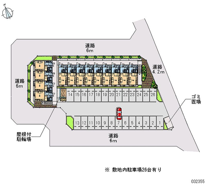 32355 Monthly parking lot