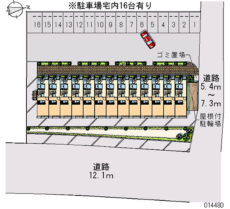 14480 bãi đậu xe hàng tháng