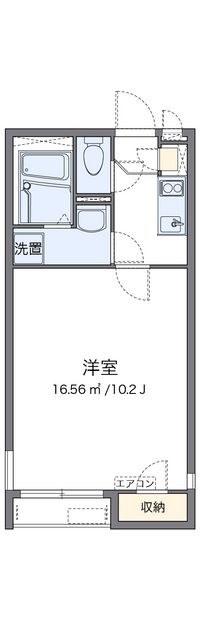 クレイノ六浦南 間取り図