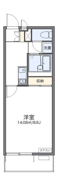 レオネクストＣａｒｐｅＤｉｅｍ 間取り図