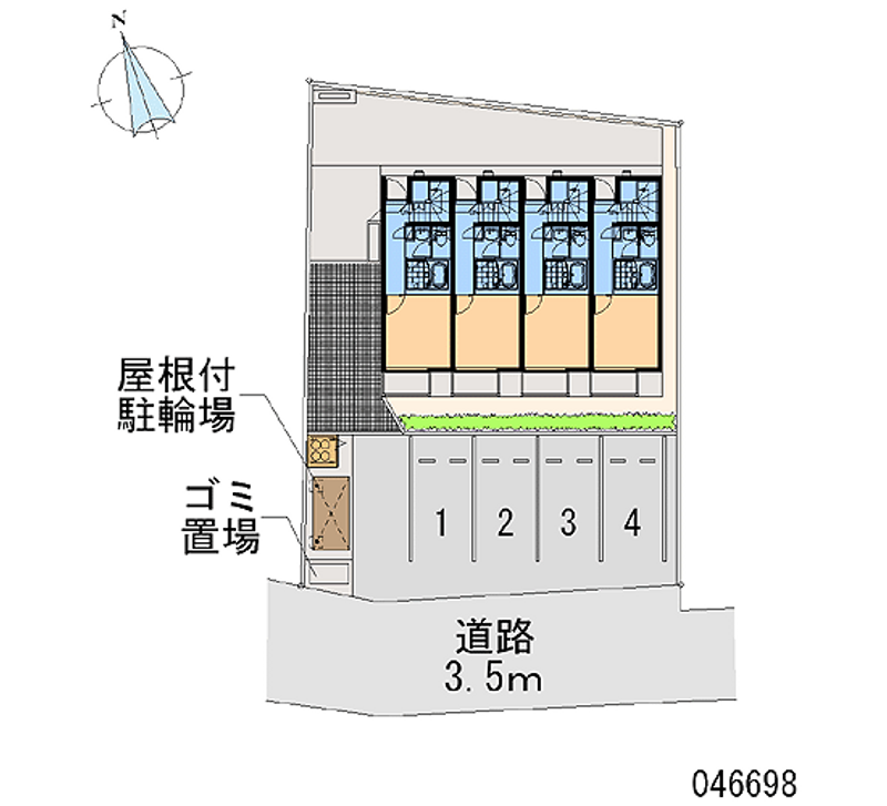 46698 Monthly parking lot