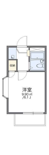 レオパレス川越第７ 間取り図