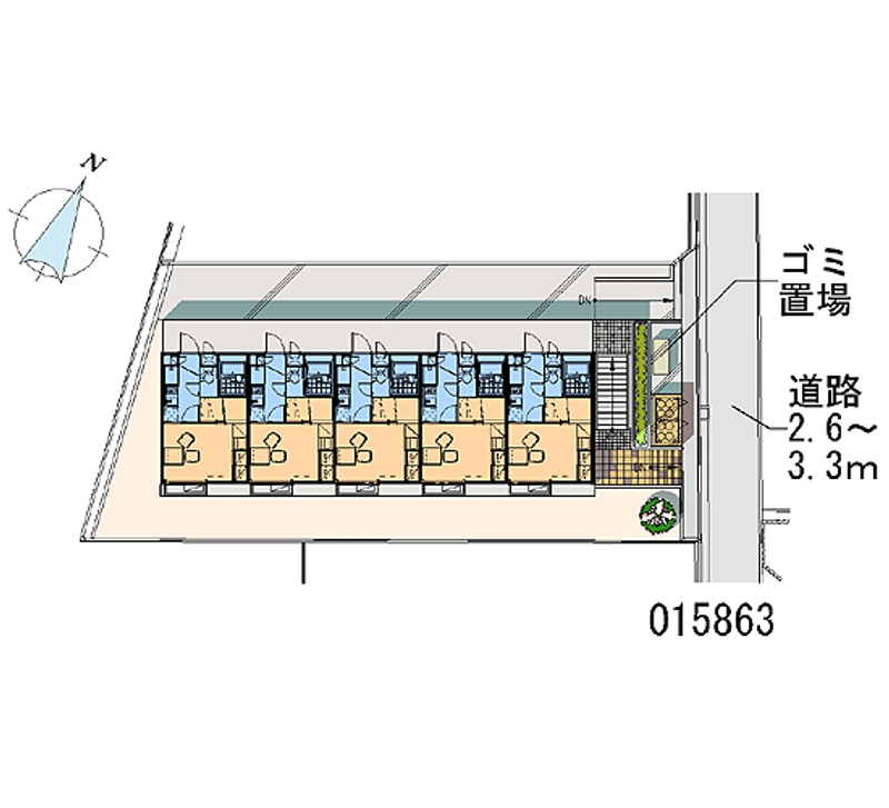 レオパレスＥｓｐｏｉｒ　Ａｓａｈｉ 共用部分
