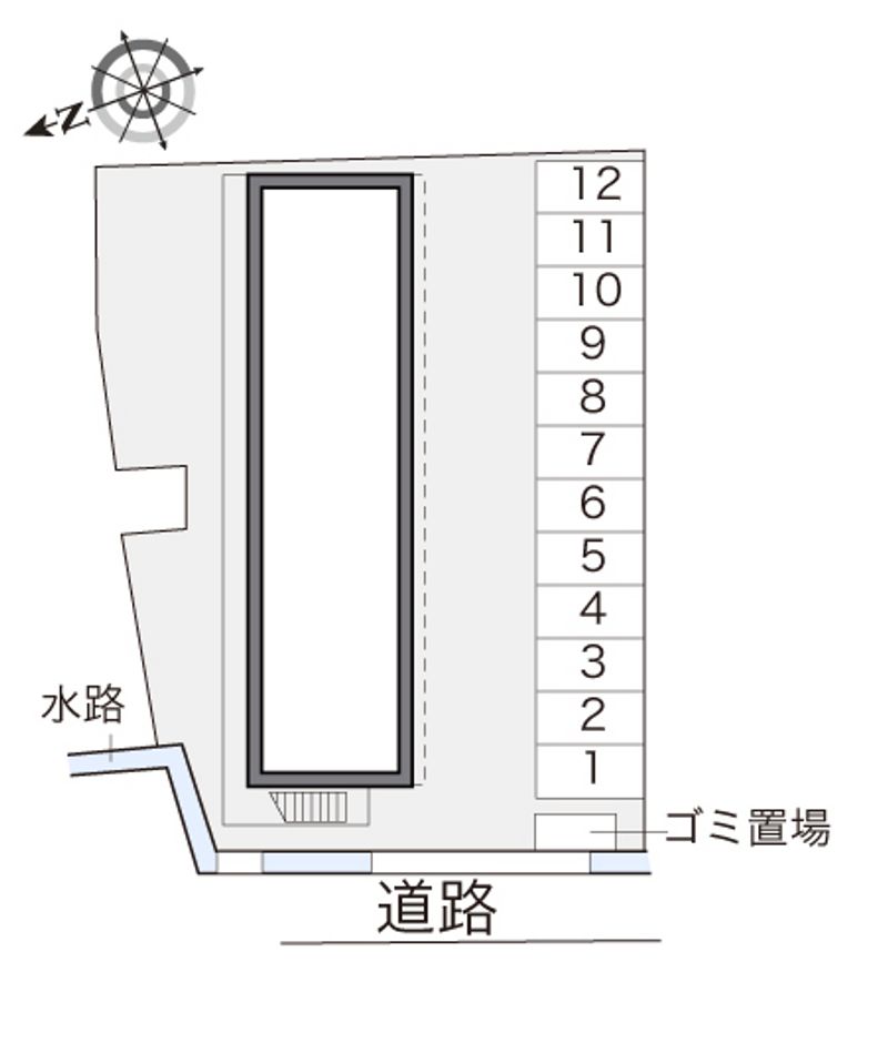 レオパレスｖｅｎｔ 駐車場