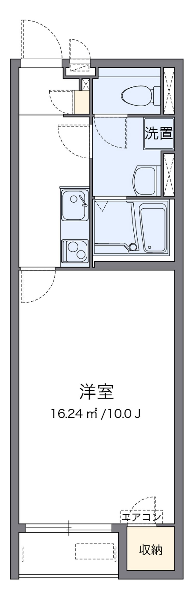 クレイノラルーチェ　飯塚 間取図