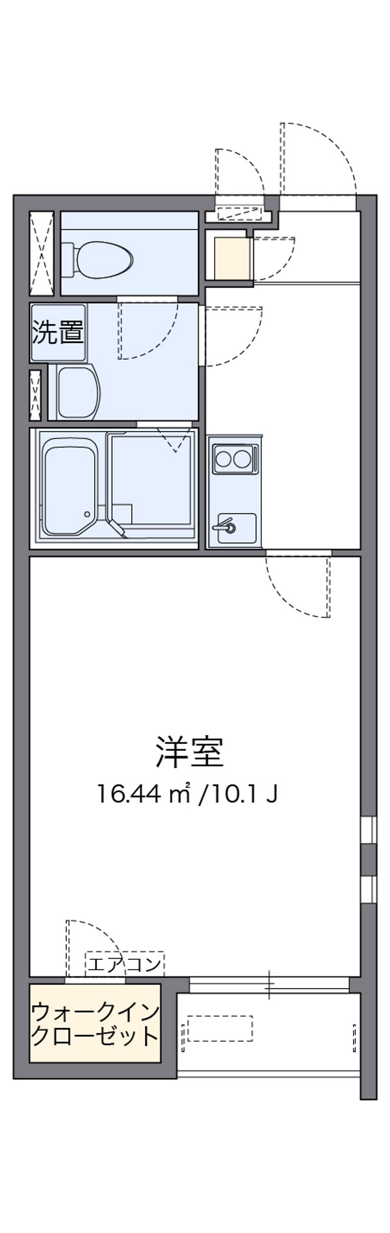 クレイノマリーメゾン 間取図