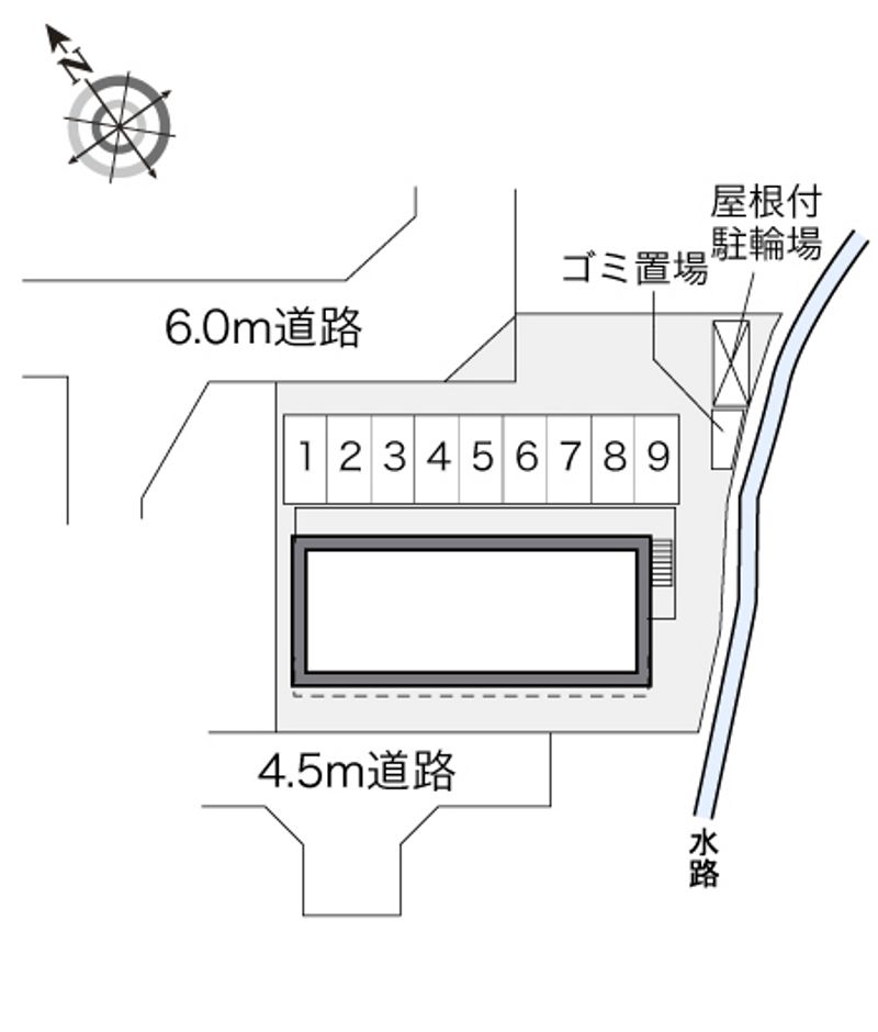 レオパレスＹＫ 配置図