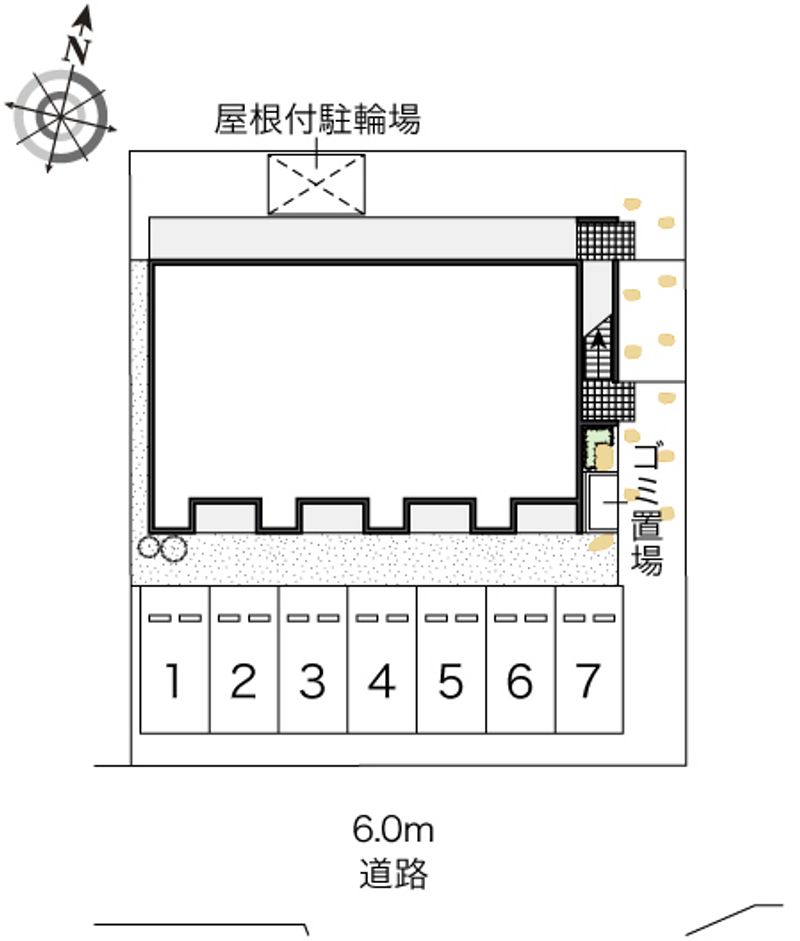 レオネクストブランジール森 駐車場