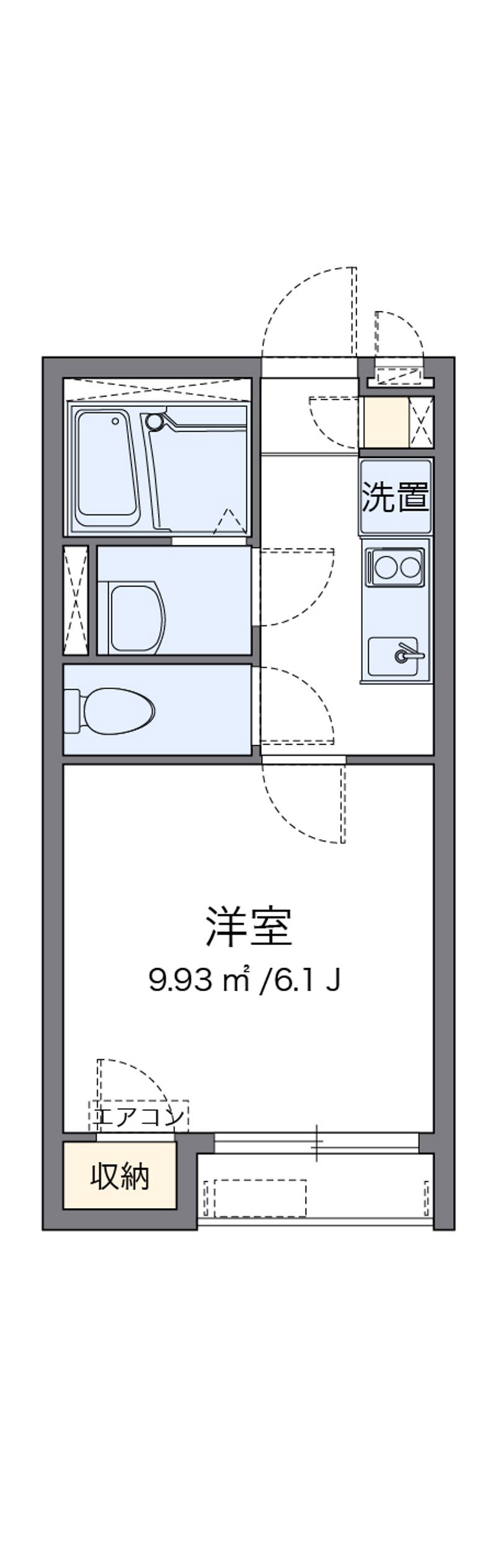 クレイノＥＬＡＮ 間取図