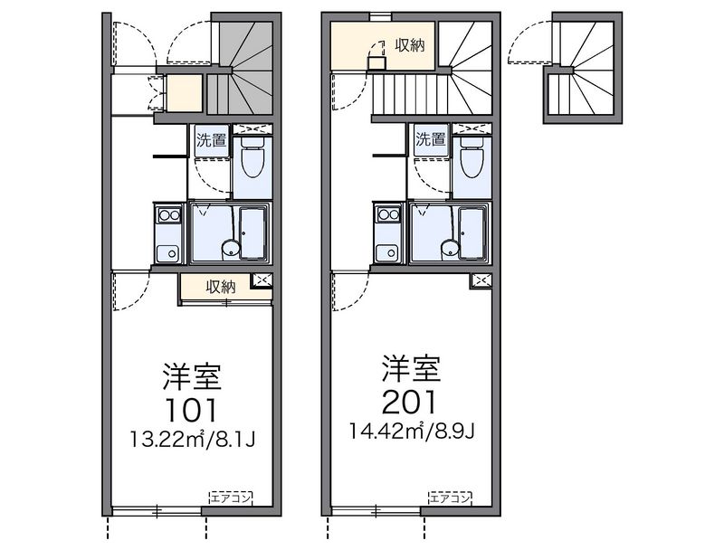 レオネクストＣＯＣＯ 間取図