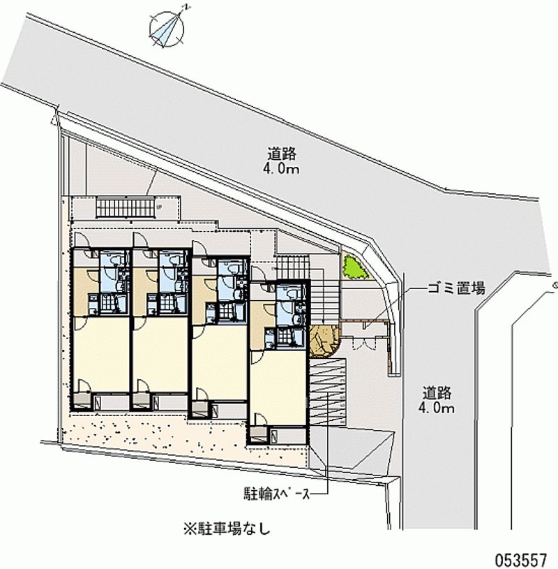レオネクストブルーハイツ小笹 区画図
