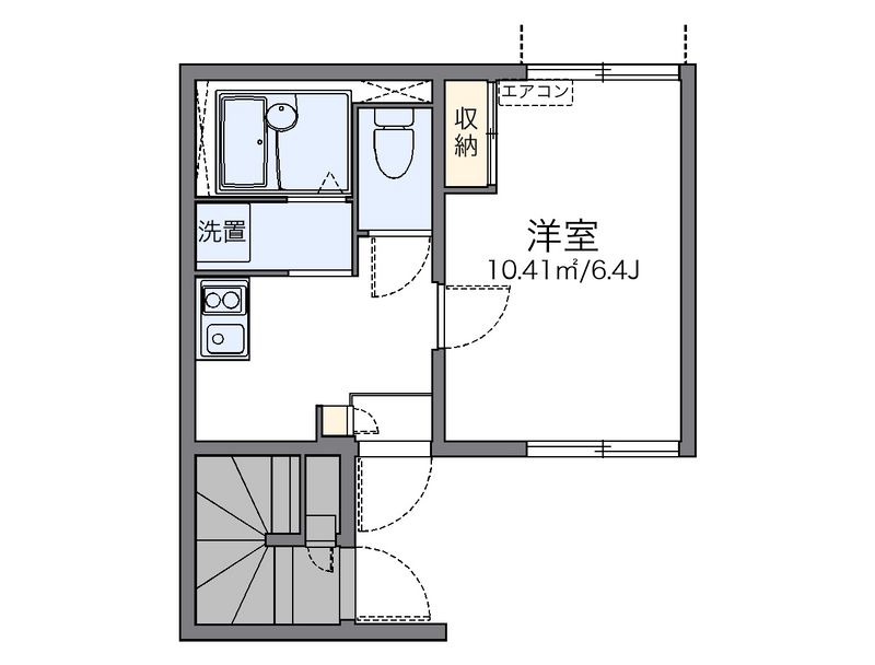 レオネクストレーヴ 間取図
