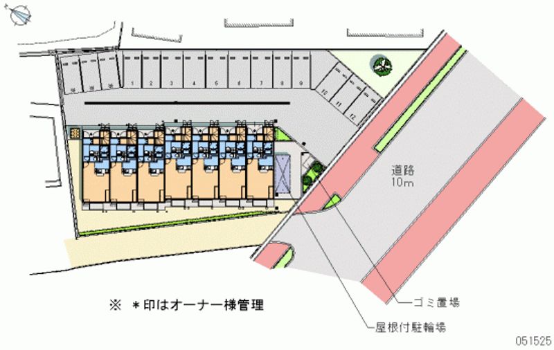 レオネクストｎａｇｏｍｉ 月極駐車場