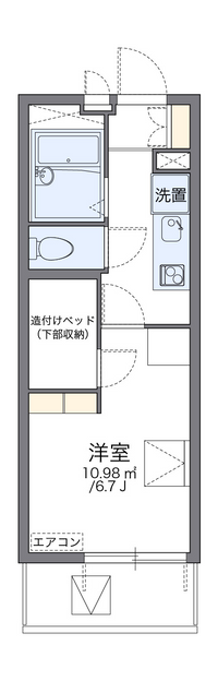 レオパレスサステナビリティ 間取り図