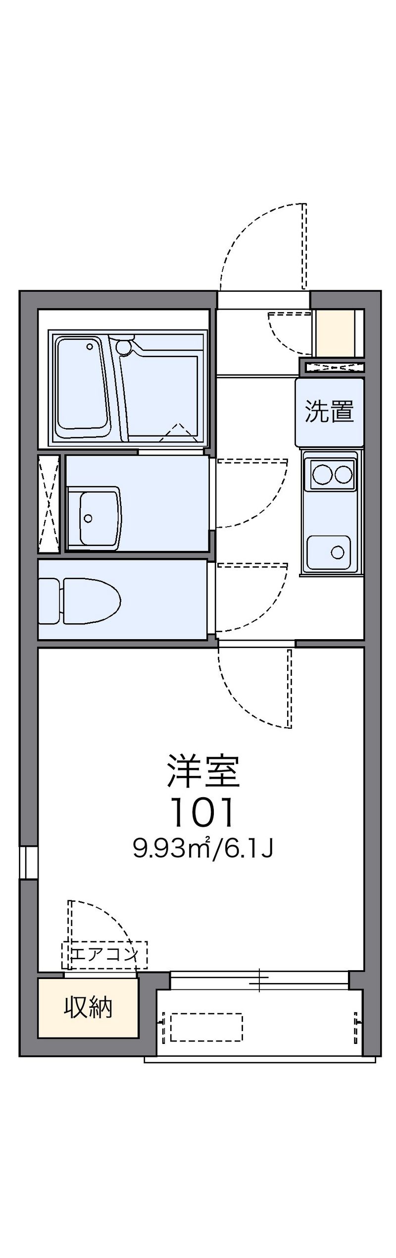 レオネクスト琉海Ⅱ 間取り