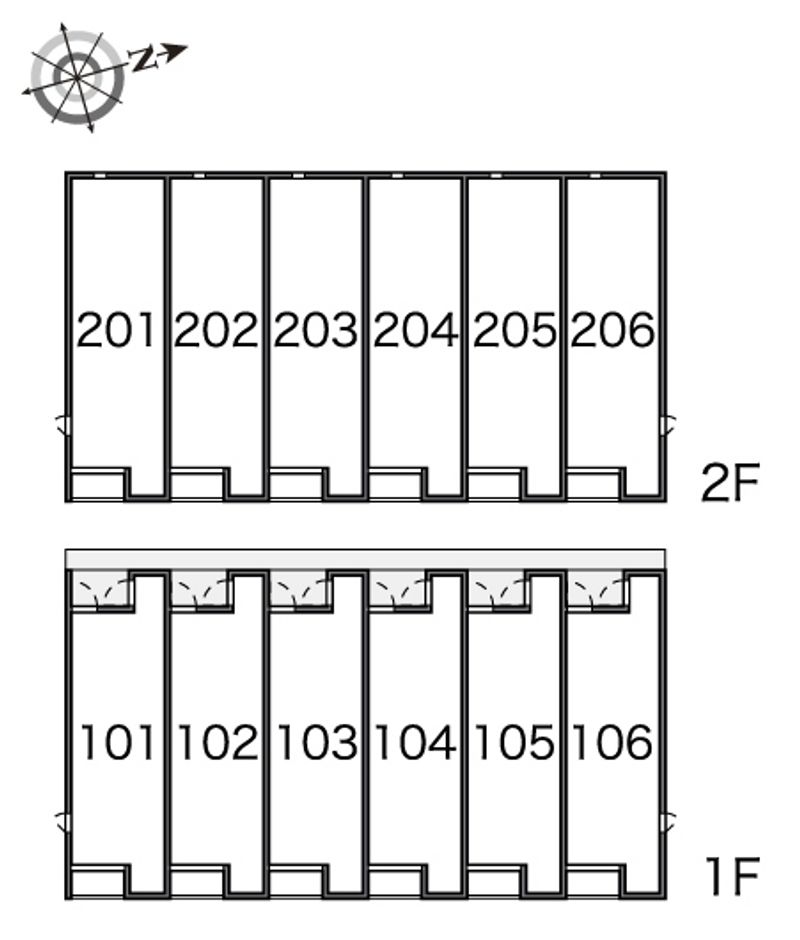 レオネクストＫＯＮＯ 間取配置図