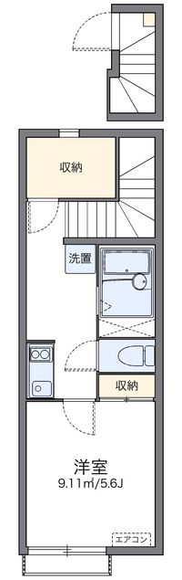 レオネクストフラッシュ新宿 間取り図