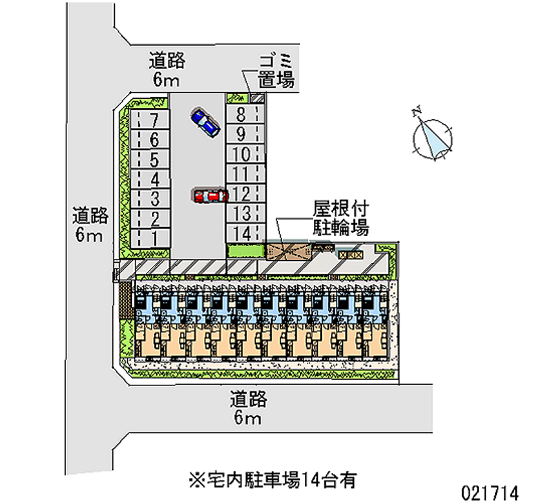 21714月租停車場