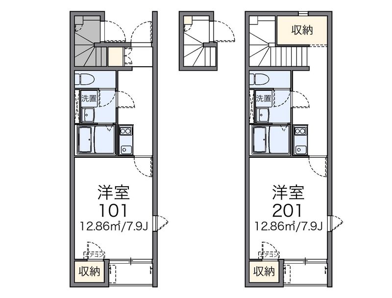 レオネクストパーチェ 間取図