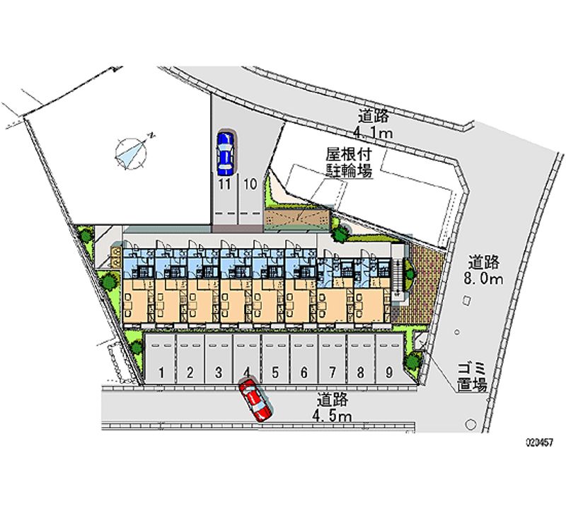 20457月租停車場