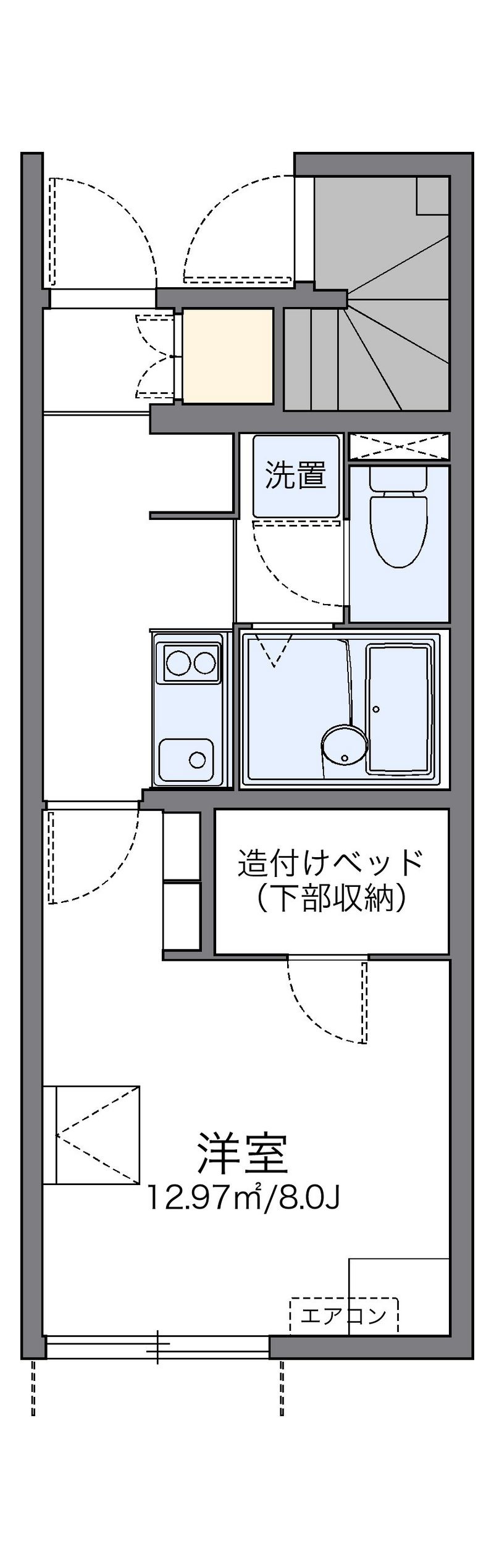 レオネクスト駅西 間取図