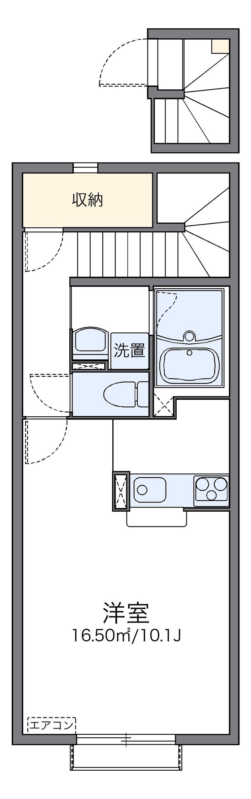 レオネクストタキシード 間取図