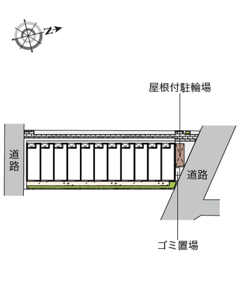 レオネクストヴィラドステラⅤ 配置図