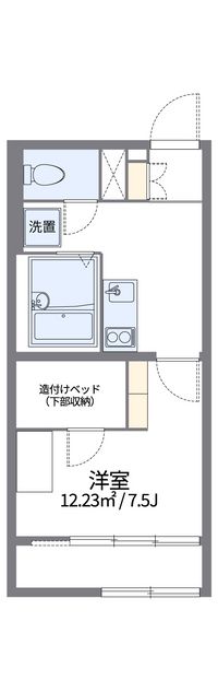 レオパレスグレイス 間取り図