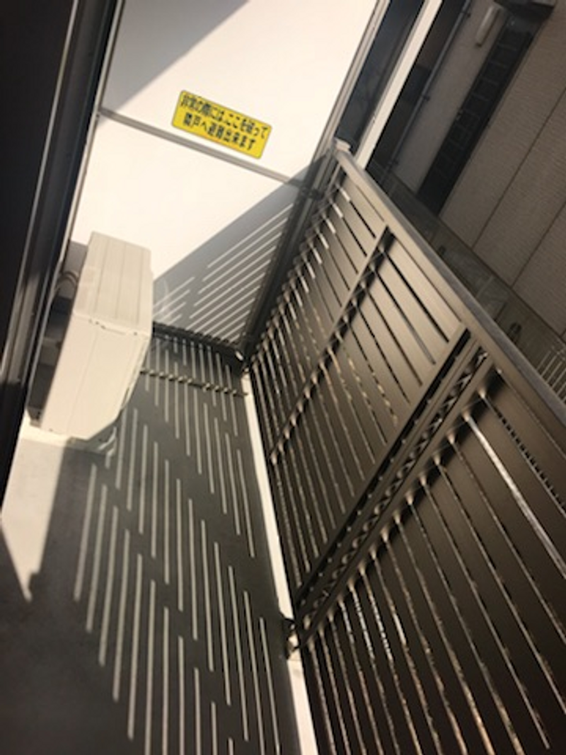 クレイノＺＵＫＡ バルコニー